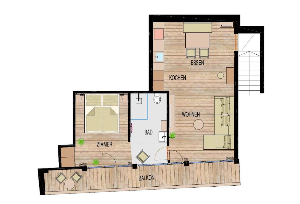 蒂罗尔-泽费尔德Haus Tannengruen公寓 外观 照片