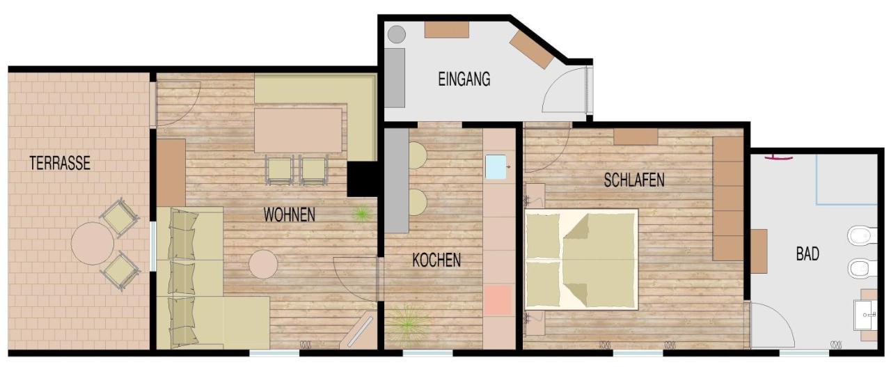 蒂罗尔-泽费尔德Haus Tannengruen公寓 外观 照片
